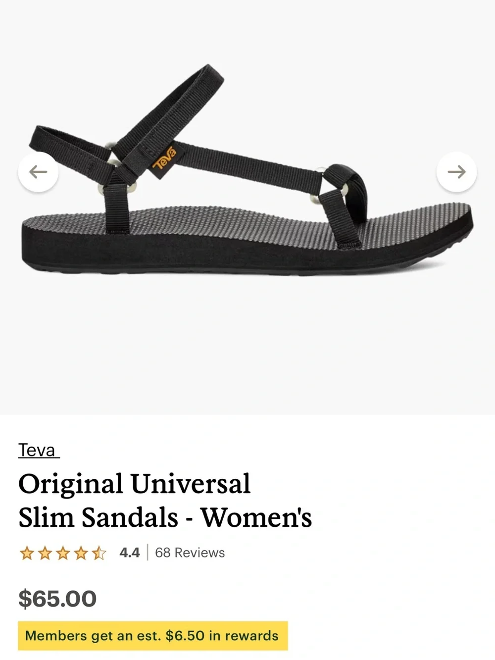 Teva Slim Sandals
